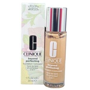 Clinique Beyond Perfecting Foundation & Concealer - # WN 24 Cork 30ml Womens